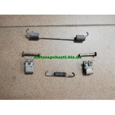 Комплект для монтажа задних барабанных тормозных колодок б\у Fiat Fiorino, Qubo, Citroen Nemo, Peugeot Bipper