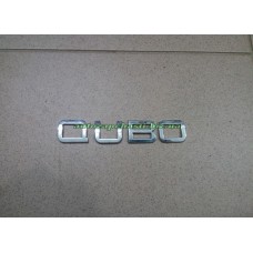 Логотип надпись "Qubo" крышки багажника 51843462 б\у Fiat Qubo