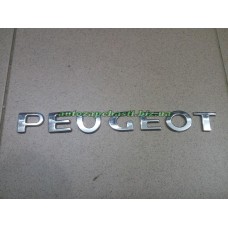 Логотип надпись "Peugeot" задней левой двери оригинал 866631 б\у Peugeot Bipper